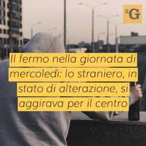 Catanzaro, fermato marocchino: ubriaco, attacca passanti e militari