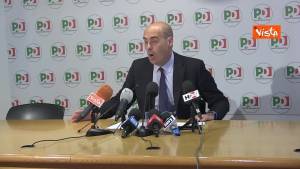 Parlamento UE, Zingaretti: “Vittoria dei democratici, Sassoli uno di noi”