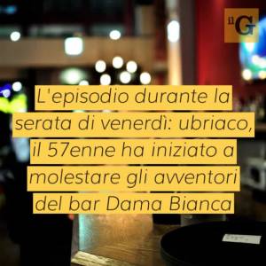 Udine, straniero semina il panico in un bar, poi aggredisce militari