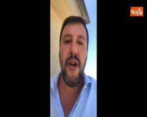 Salvini attacca Conte: "E' avvocato dei poteri forti"