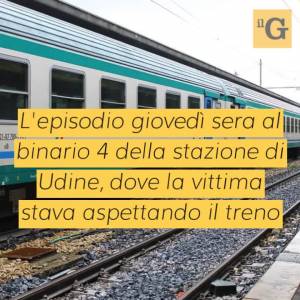 Gambiana pesta una donna alla stazione di Udine per derubarla