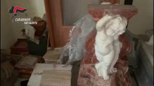 Opere d'arte rubate e recuperate dai carabinieri in Calabria