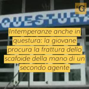 Attacca due poliziotti e procura loro delle fratture: la violenza della 21enne cilena