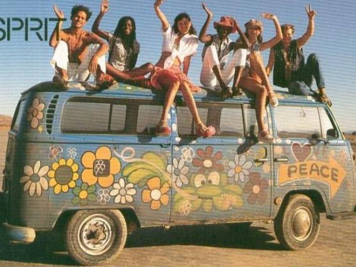 VW t2 хиппи