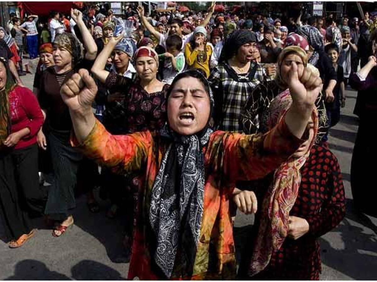 Чин народ. Уйгуры. Уйгуры в Китае.