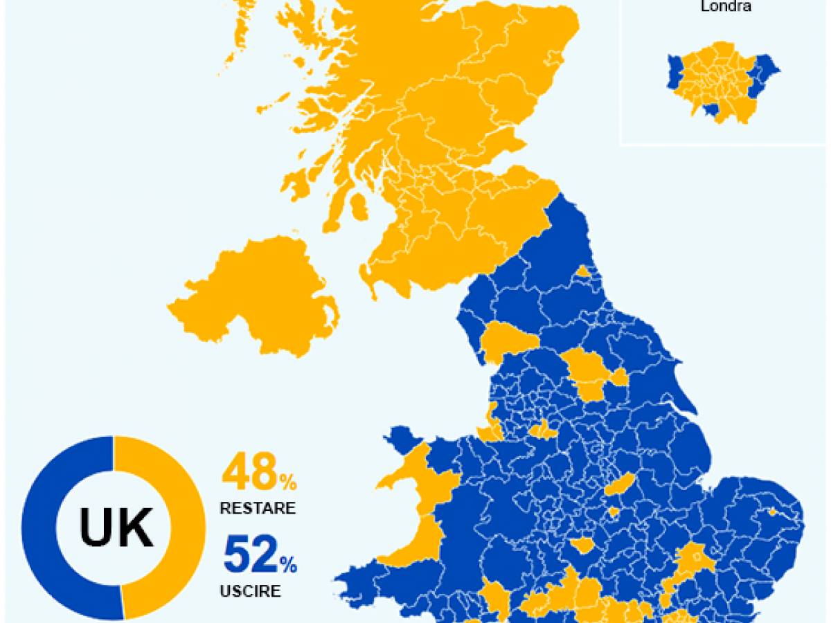 Brexit La Mappa Del Voto Scozia Nord Irlanda E Londra Pro Remain Ilgiornale It Scozia Cartina Europa