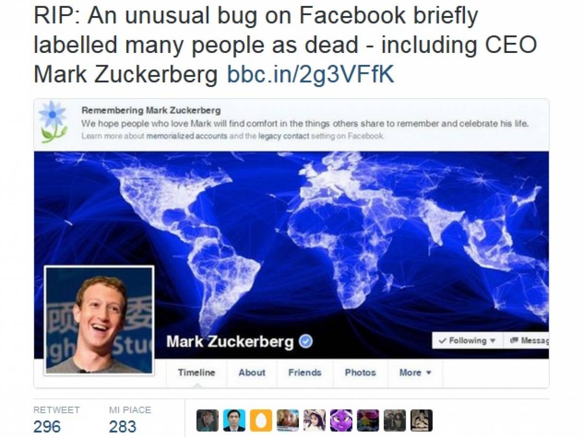 Quel terribile &quot;errore&quot; di Facebook che fa morire 2 milioni di persone