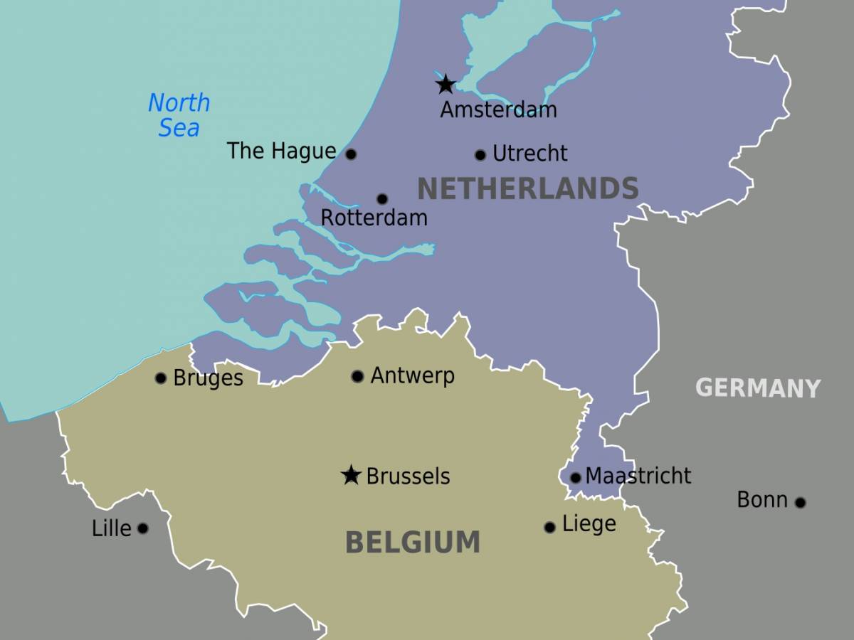 Il 2018 Cambia La Mappa Il Belgio Si Rimpicciolisce Ilgiornale It Belgio E Olanda Cartina