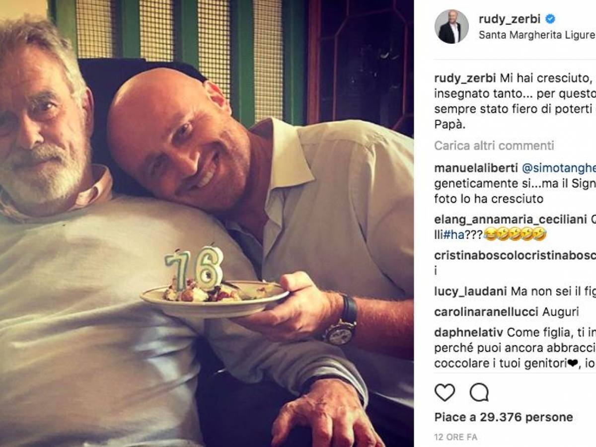 Quel Messaggio Per Il Vero Papa Rudy Zerbi Stupisce Cosi I Suoi Fan Ilgiornale It