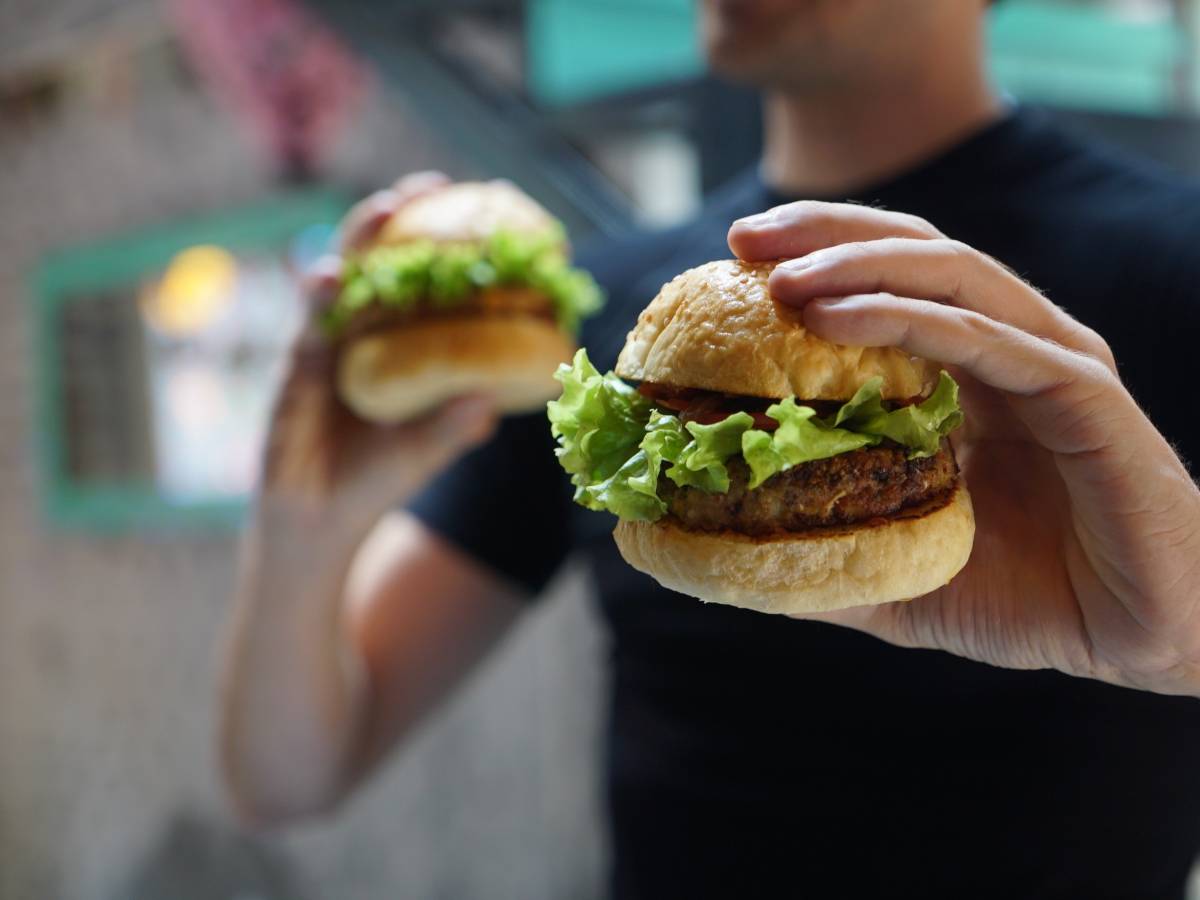 Hamburger Vegano Che Sa Di Carne