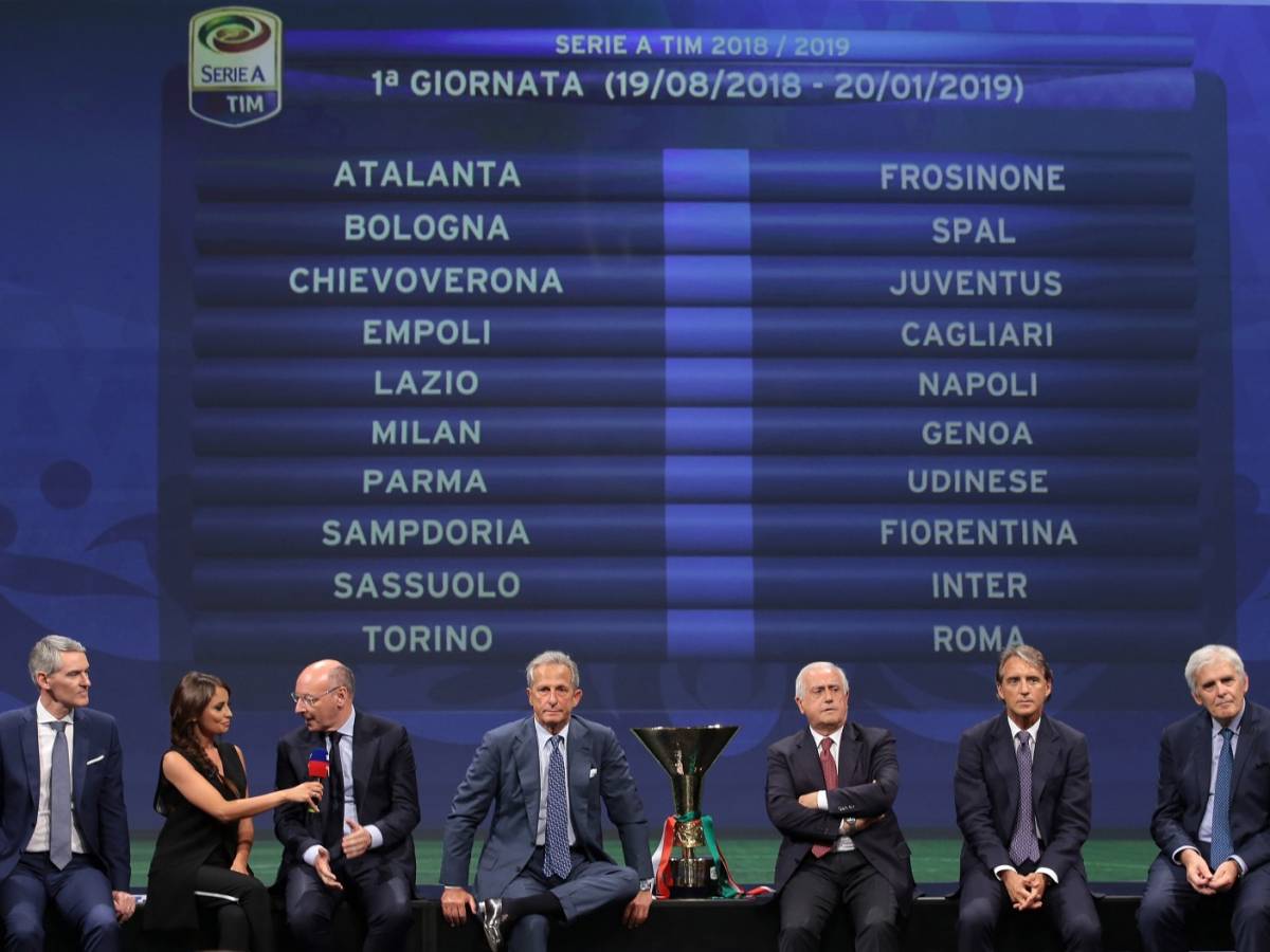 Serie A, UFFICIALI anticipi e posticipi fino alla 19^ giornata: il