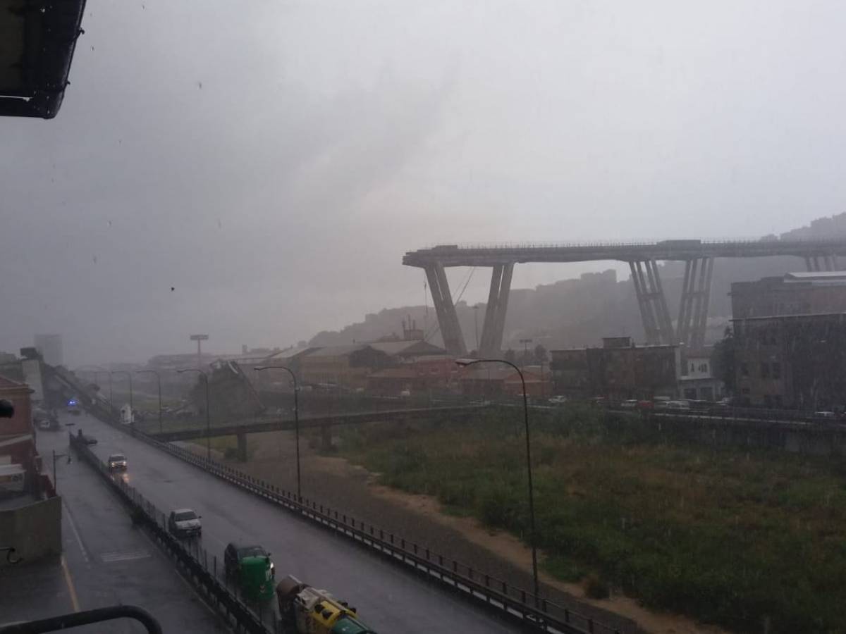 Ponte Morandi crollato a Genova