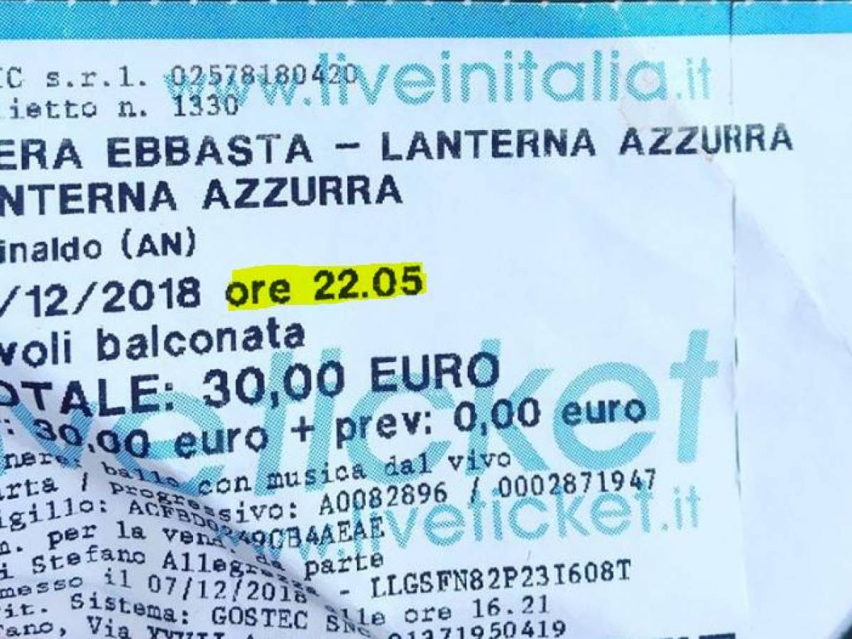 SFERA EBBASTA: Dopo il successo delle prime date di Rimini e