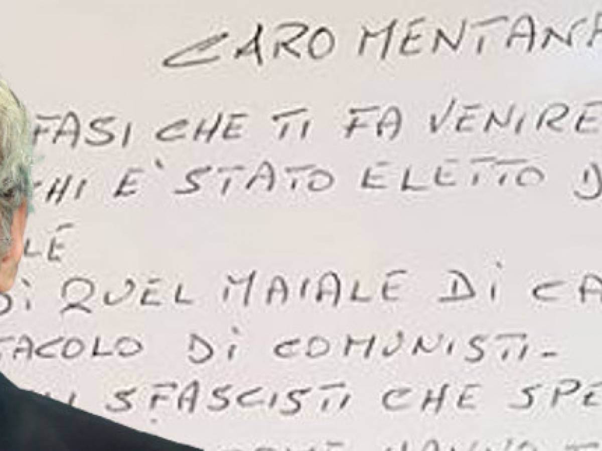 Le minacce a Mentana: