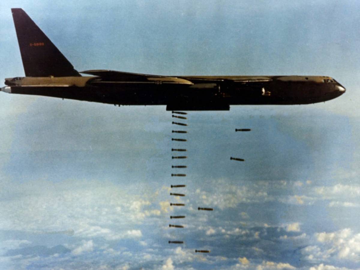 The last major attack by American bombers in Vietnam