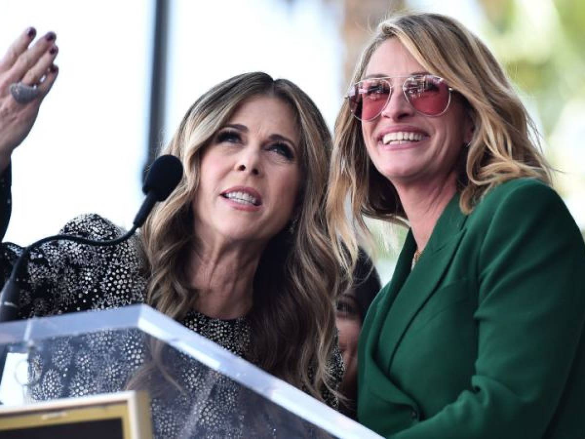 Rita Wilson ha la sua stella sulla Walk of Fame. Ma Julia Roberts non l