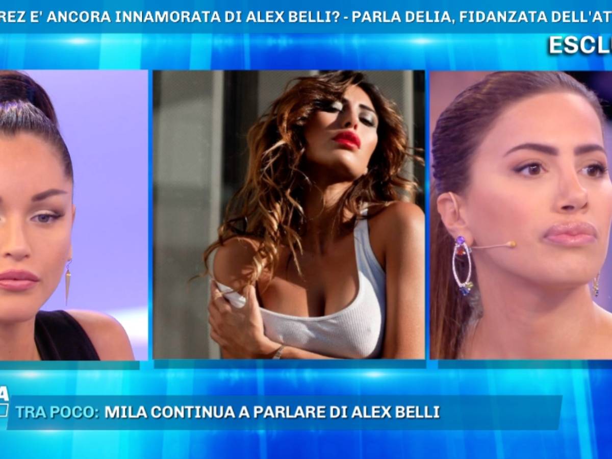gf parla l amica della suarez mila si e fatta rifare il seno perche lo voleva alex ilgiornale it