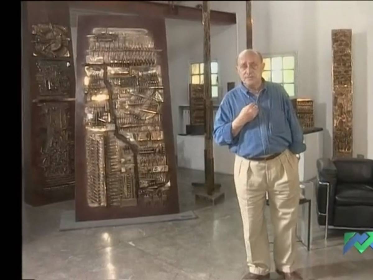 addio allo scultore arnaldo pomodoro