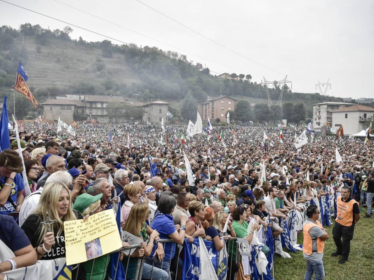 Il pratone di Pontida