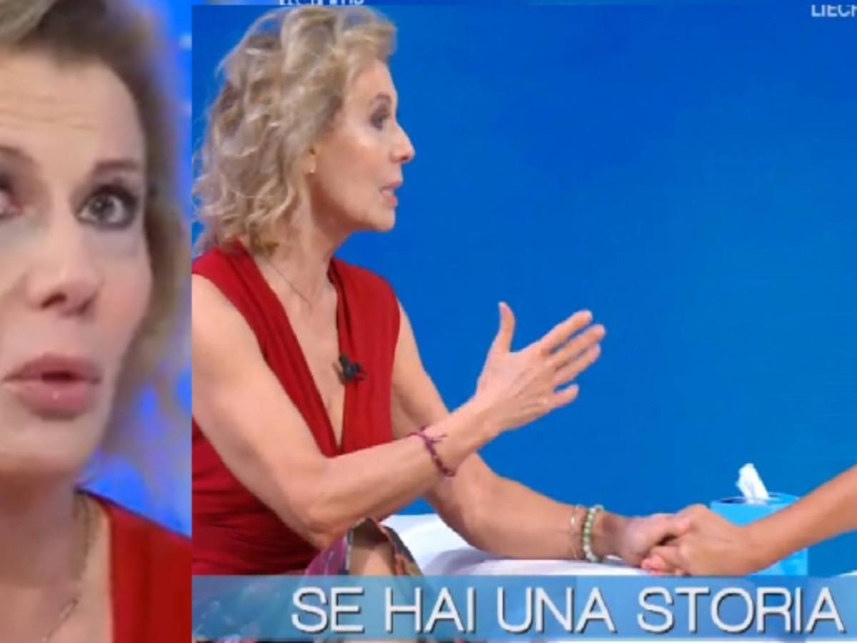 Daniela Poggi si commuove a Vieni da me 