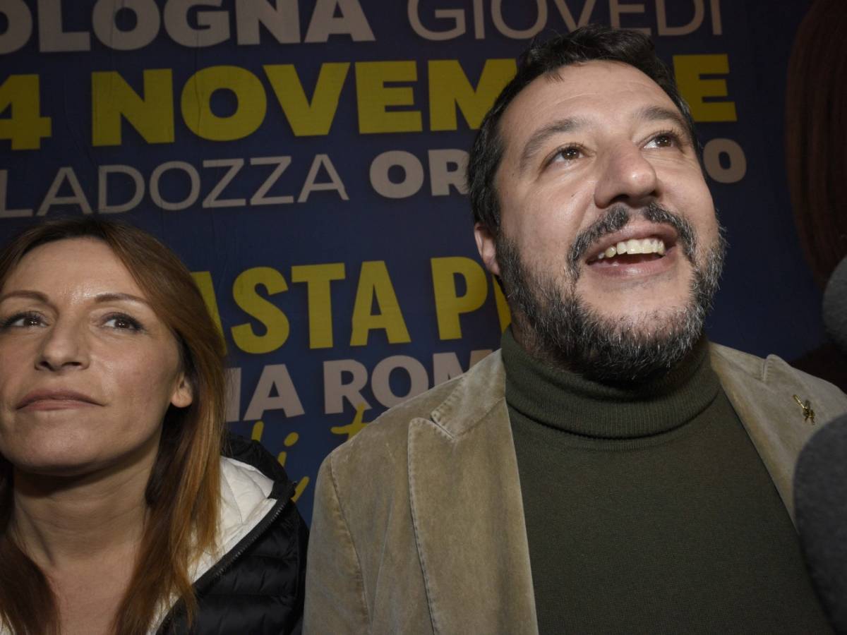 Borgonzoni e Salvini