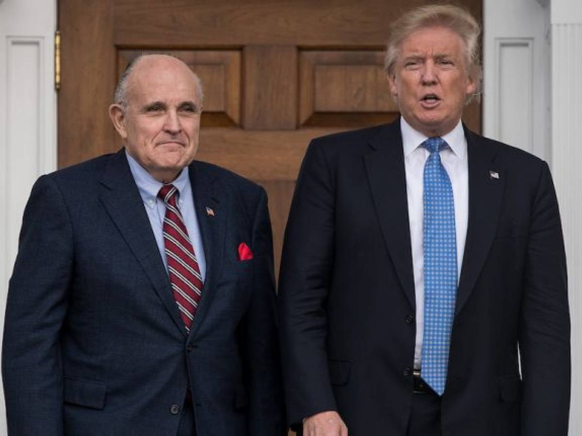 “He put his hand under my skirt.”  New accusation against Rudy Giuliani