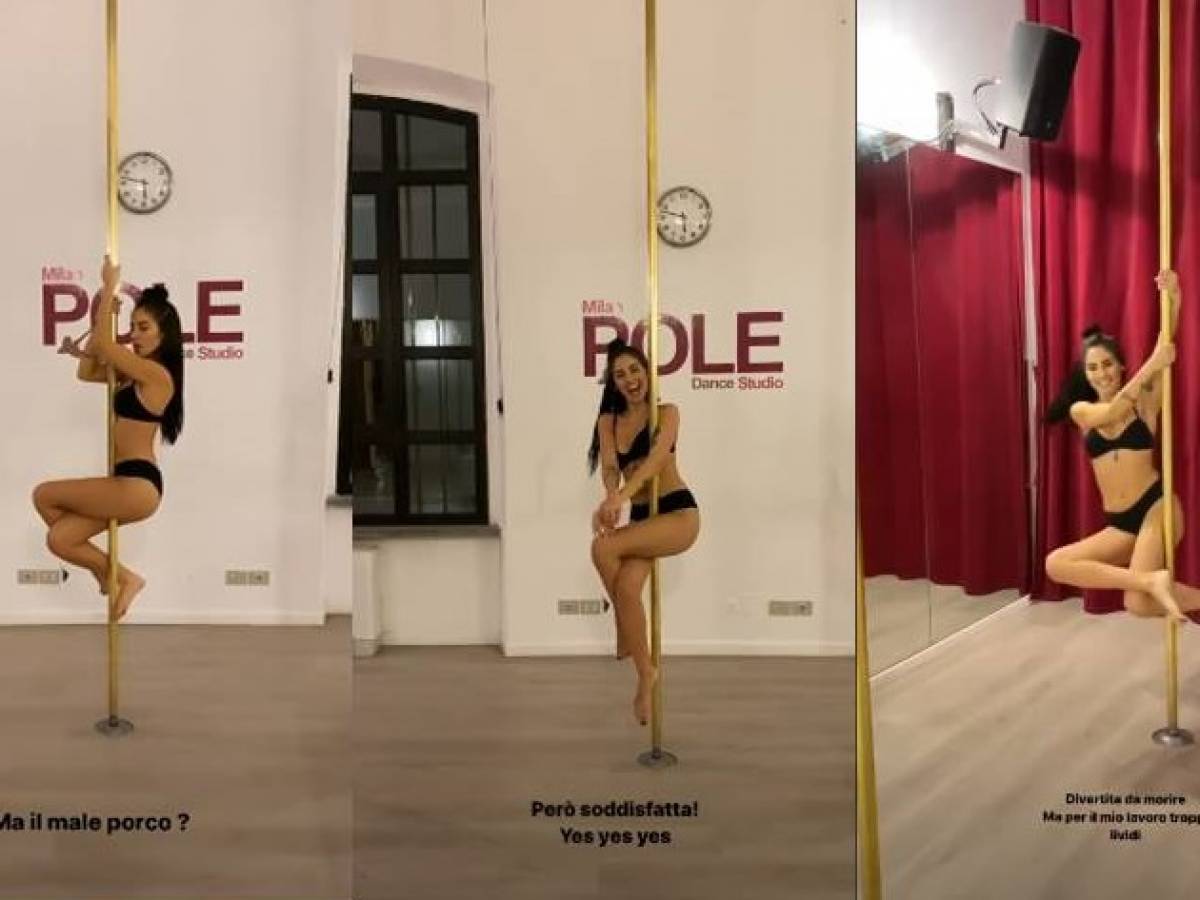 Lividi Pole Dance Fisico Prima E Dopo