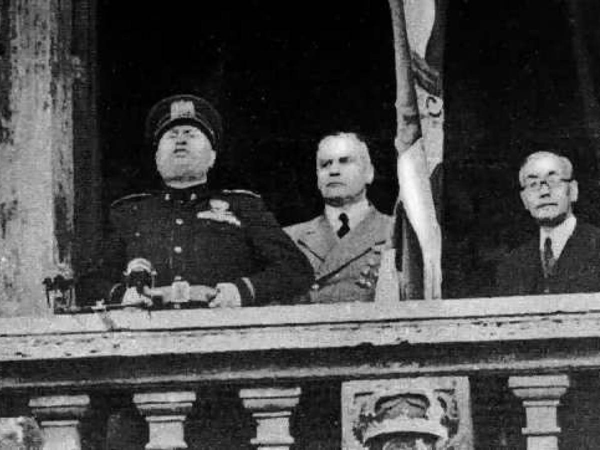 discorso mussolini dichiarazione di guerra