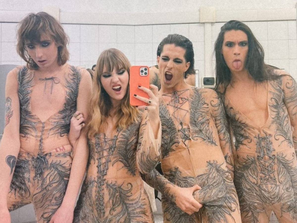 Maneskin Instagram Censura La Foto Scattata Alla Finale Di Sanremo Ilgiornale It