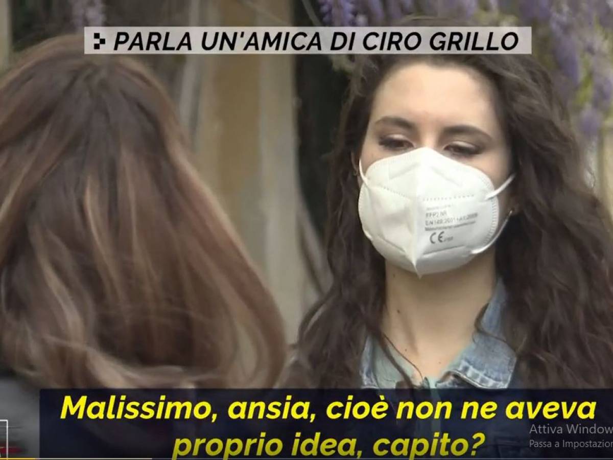 l amica di ciro grillo vi svelo cosa c e nel video ilgiornale it