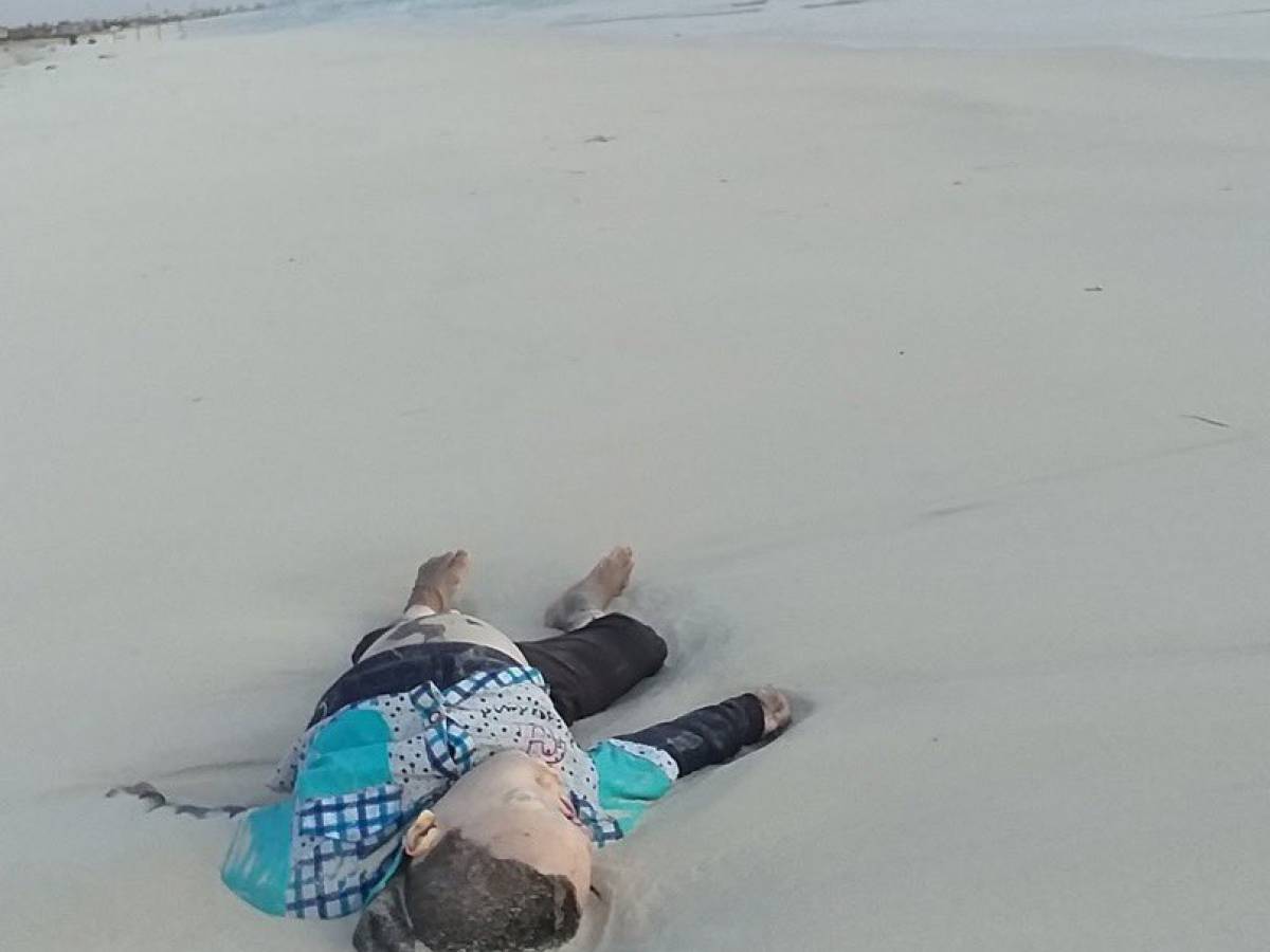 Bambino morto a Zuwara (Libia)