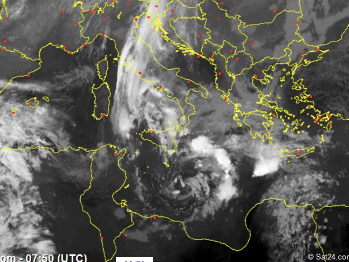 Ecco Dove Colpirà Il "ciclone Mediterraneo" - Il Giornale