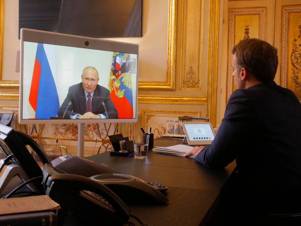 Macron prueba la última carta.  Pero hay miedo a Putin.