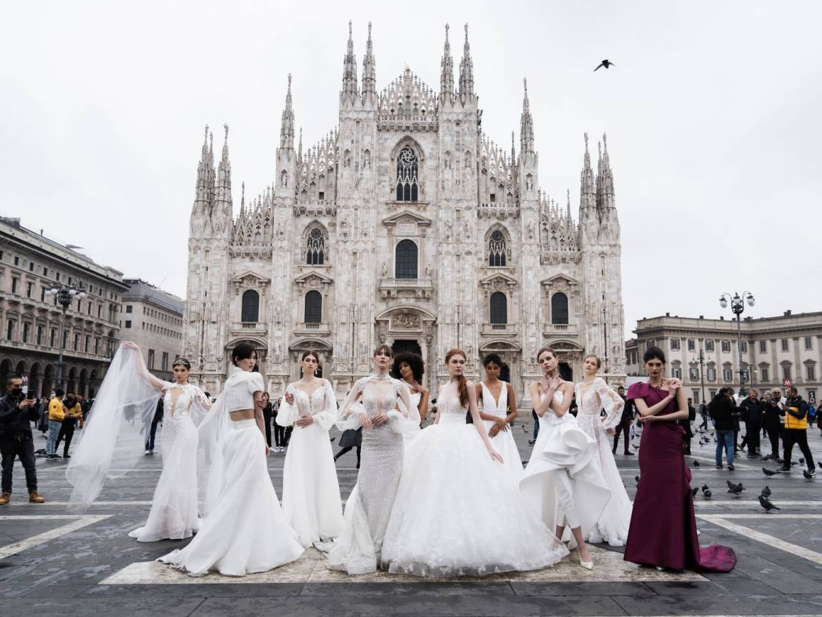 Si Sposa Italia modelle a Milano