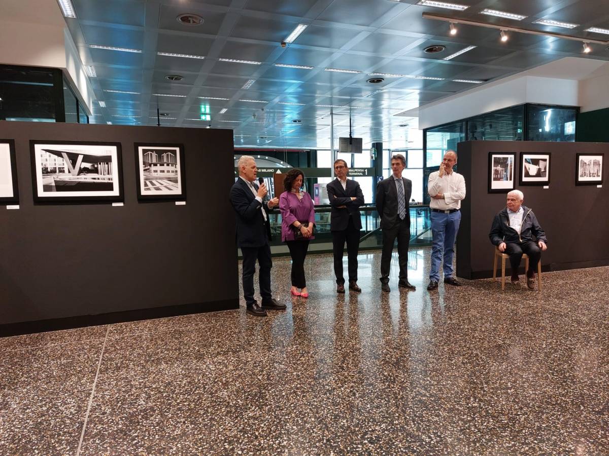 Presentazione mostra fotografica su Milano a malpensa