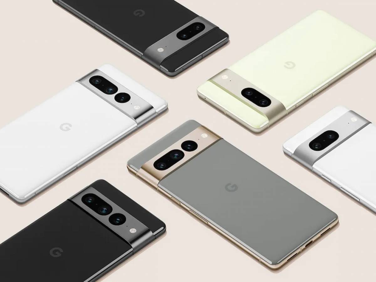 Google Pixel 7 colori family