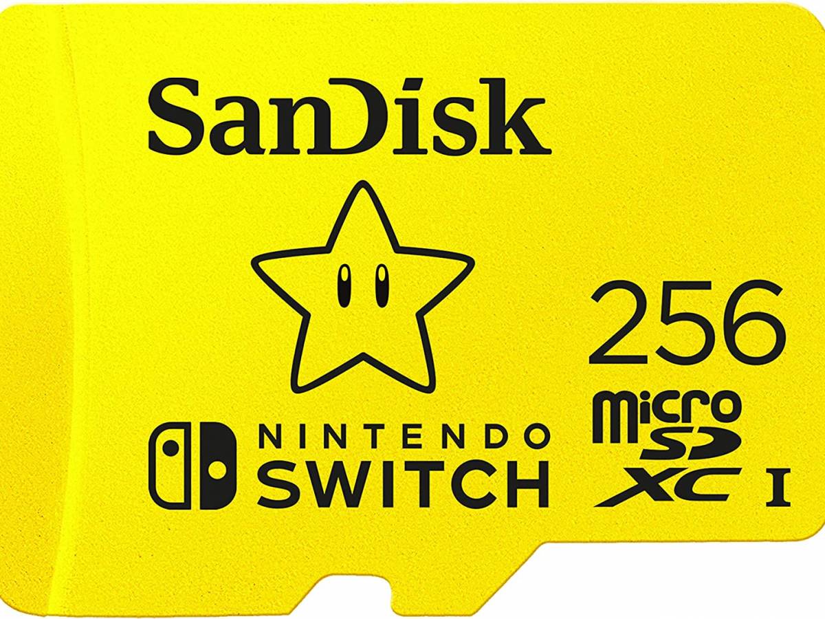SanDisk Scheda microSDXC UHS-I da 256 Gb per Nintendo Switch