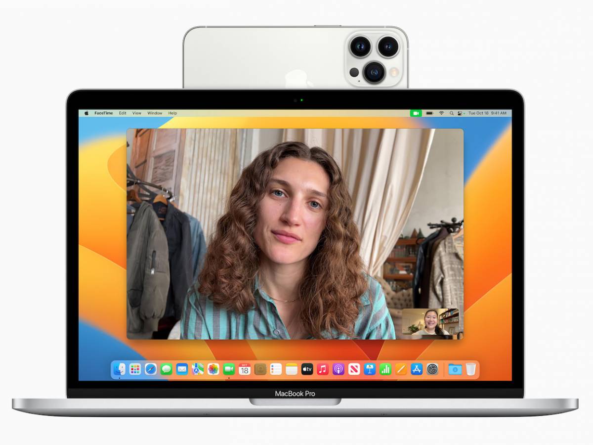 Apple macOS Continuity Camera