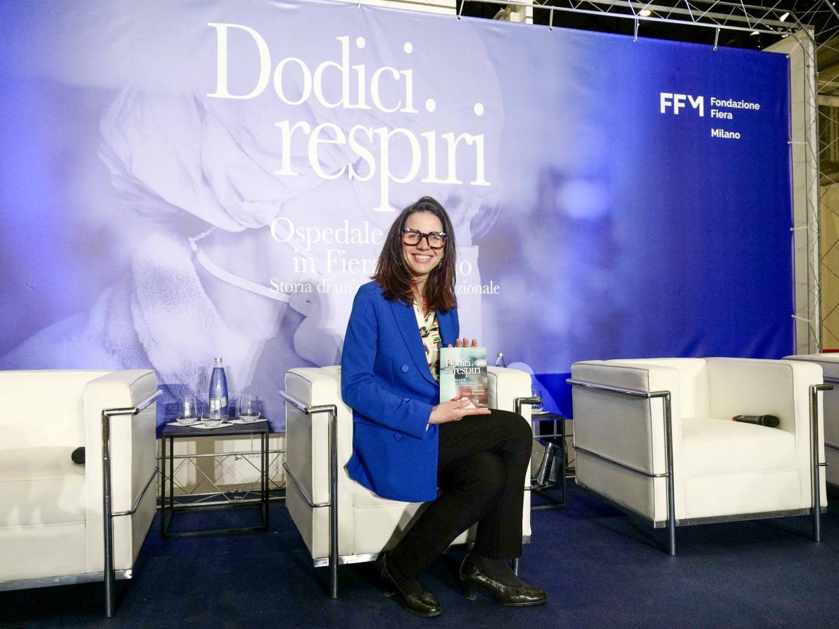 Saschia Masini autrice "Dodici Respiri - l’Ospedale in Fiera Milano"