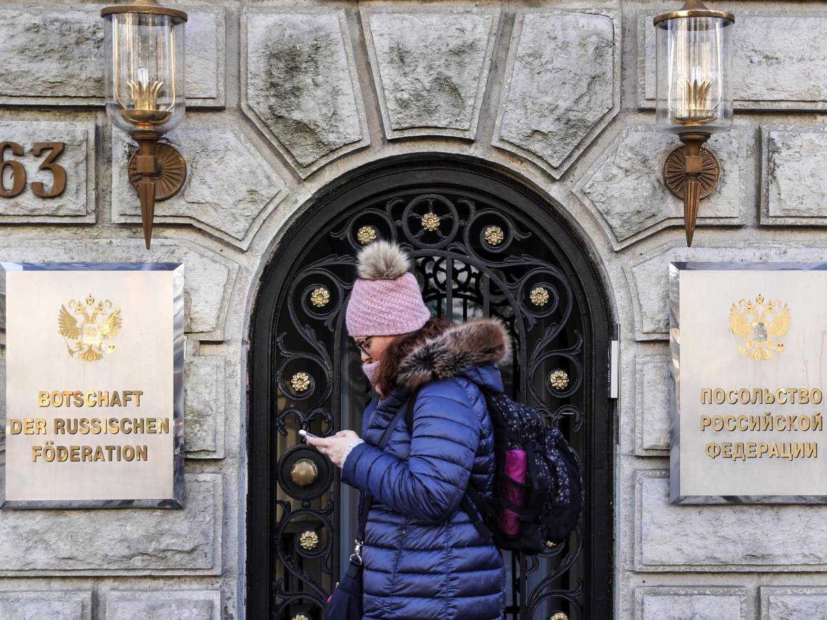 русское посольство в германии