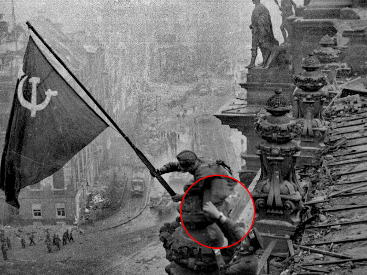 Bandiera sovietica Reichstag