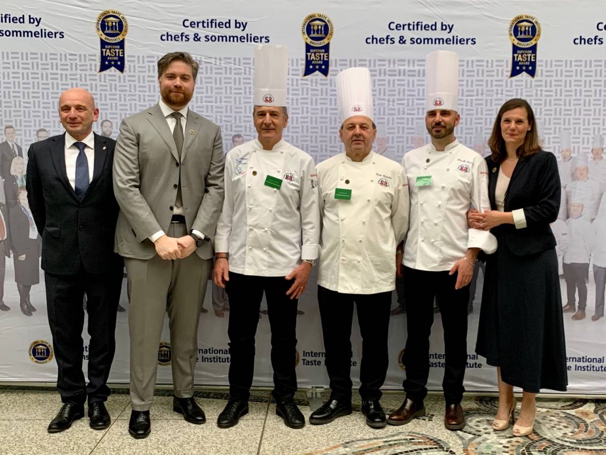 Chef Sommelier e organizzatori Superior Taste Award