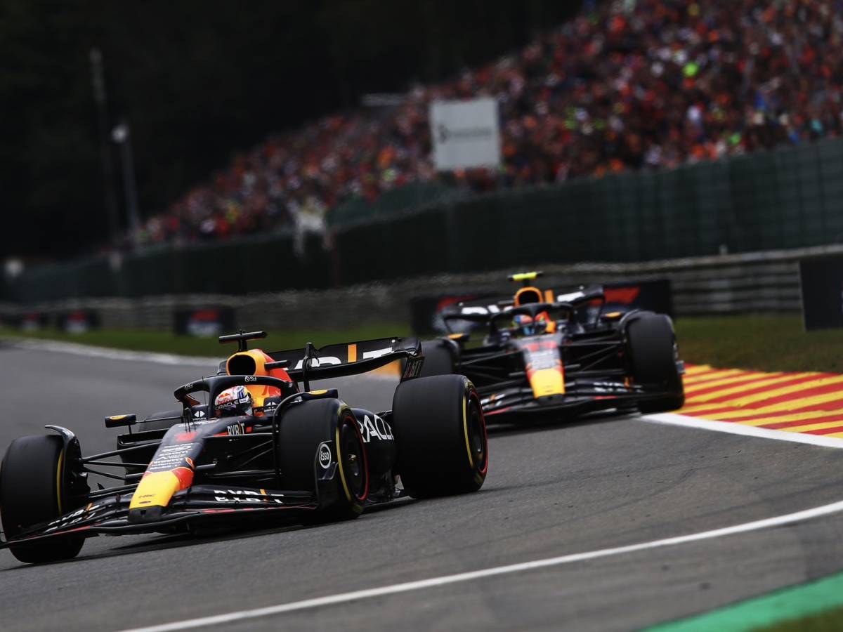 F1 GP Belgio Verstappen Perez Red Bull Racing