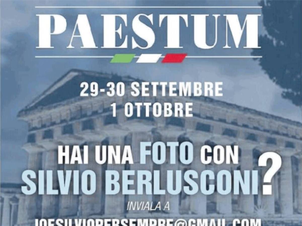 Berlusconi day a Paestum