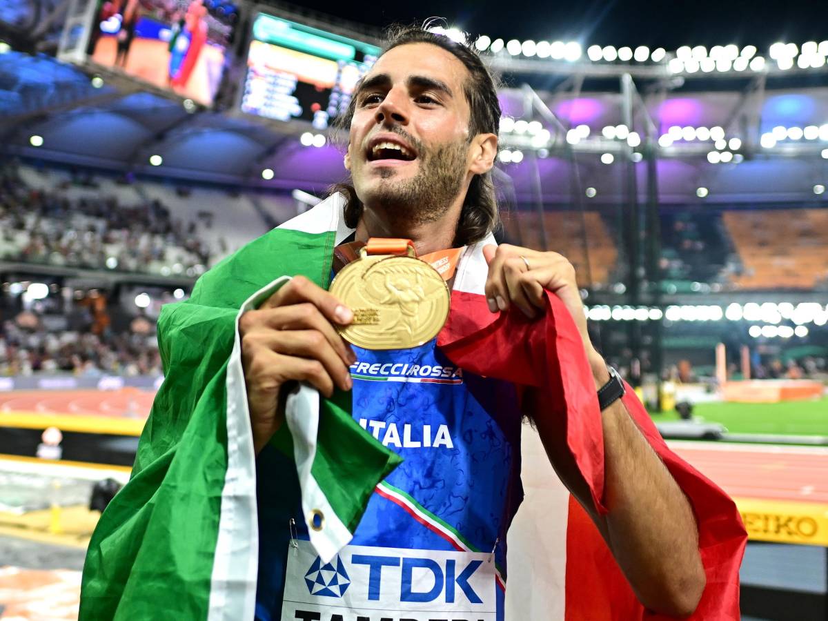 Mondiali Di Atletica, Meraviglioso Tamberi: è Oro Nel Salto In Alto ...