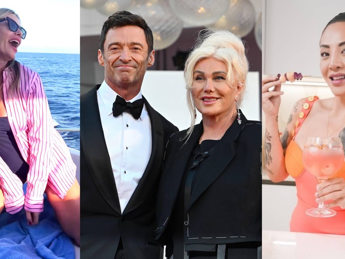 Marcuzzi untied, Hugh Jackman says goodbye to his wife, Rosie Chin is embarrassed by her girlfriend