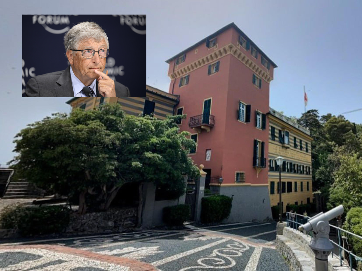 Bill Gates compra el castillo de Portofino por 60 millones de euros: se convertirá en un hotel de lujo