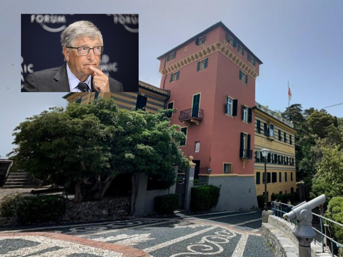 Bill Gates compra el castillo de Portofino por 60 millones de euros: se convertirá en un hotel de lujo Bill Gates compra el castillo de Portofino por 60 millones de euros: se convertirá en un hotel de lujo