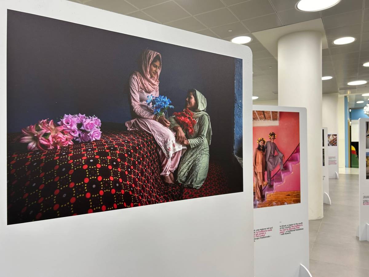 Linate, mostra Afghanistan: rose sotto le spine
