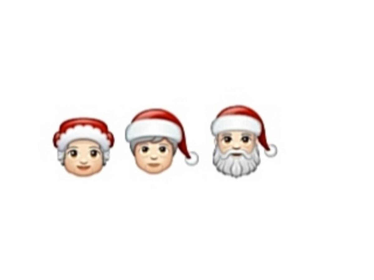 Emoji Babbo Natale